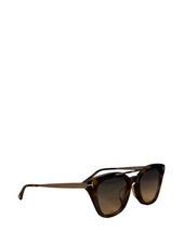 Size OS - Tom Ford Tortoishell Anna Sunglasses - Pre-Owned