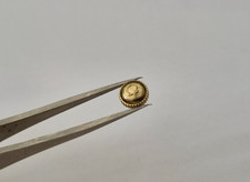 Genuine Omega 6mm Gold Tone Crown - Very Good Condition