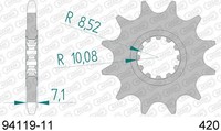 Mh/Motor Hispania RX 50 R Kettenrad Afam 94119-11 2008-2013