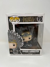 Funko POP! Television Game of Thrones Cersei Lannister Iron Throne #73 DAMAGED