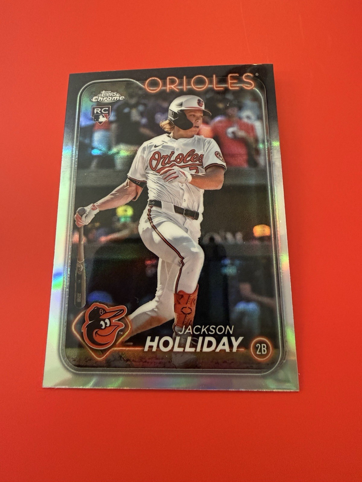 2024 Topps Chrome Update Series - Jackson Holliday #USC200 Refractor (RC)