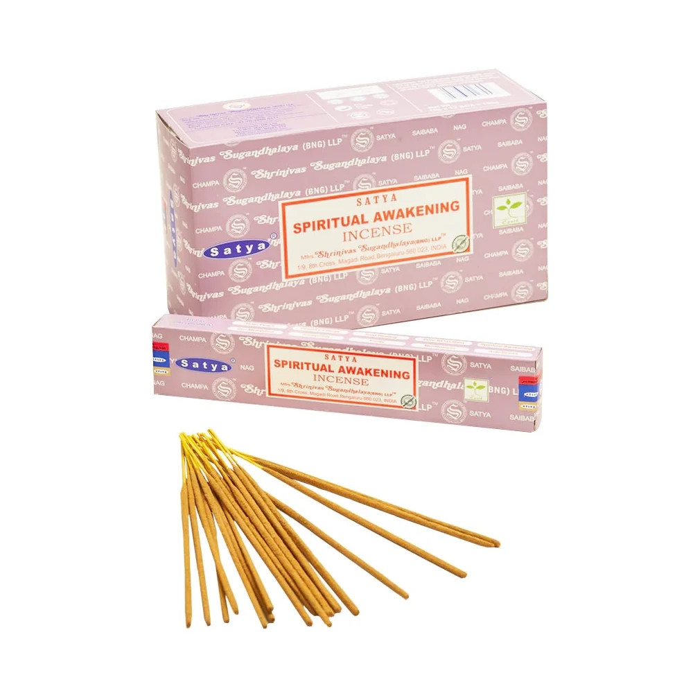 Spiritual Awakening Incense Sticks (Box - 12 x 15g) - Jasmine & Sandalwood