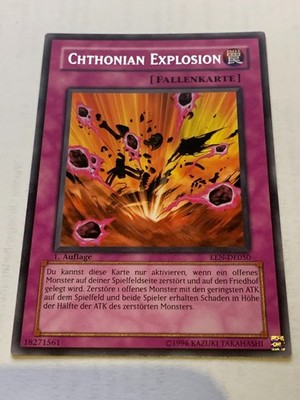 EEN-DE050 Chthonian Explosion 1 Aufl. Rare aus Elemental Energy