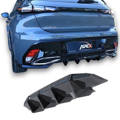   SPORT REAR DIFFUSER DIFFUSER REAR AERO FOR PEUGEOT 308 GT MK3 HATCHBACK 2021+