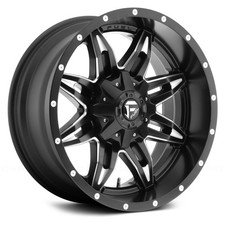 Fuel D567 Lethal Deep Lip Wheel 15x10 -43 5x120.65 72.56 Black Single Rim