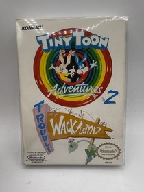 Tiny Toon Adventures 2 Trouble In Wackyland CIB NES Game 100% Complete In Box