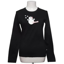 Alprausch, Langarmshirt, Größe: L, Schwarz, Baumwolle/Elasthan, Print #OEB