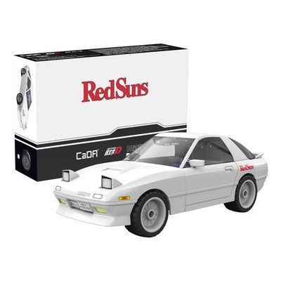 CaDA Mazda RX-7 FC3S Initial D 1:35 Brick Model Age 8+ 66pcs C55016W