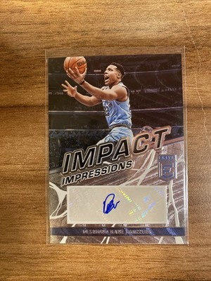 2022-23 DESMOND BANE PANINI DONRUSS ELITE IMPACT IMPRESSIONS AUTOGRAPH