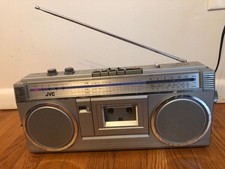 JVC RC-363JW vintage boombox tested working