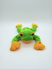 TY Beanie Baby Smoochy The Frog Stuffed Animal Toy 8  1997