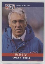 1990 Pro Set Marv Levy #48 HOF g2l