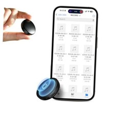 136GB Magnetic Digital Voice Recorder - 9800Hrs Recording  AI Noise 136.0 GB