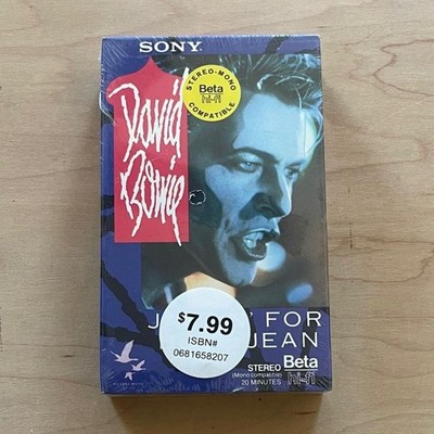DAVID BOWIE Jazzin' For Blue Jean (1984) Sealed Betamax SONY Video LP New Wave