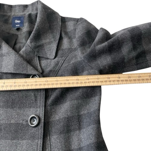 Gap Factory Womens Jacket Size Small Wool Blend Double Breasted Jacket Coat - Picture 8 of 10