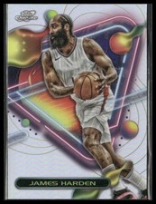 2023-24 Topps Chrome Cosmic #62 James Harden Refractors