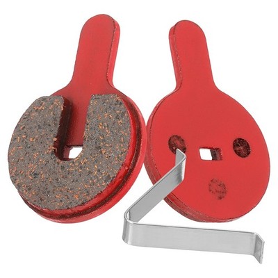 Disc Brake Pad 0.88'' x 1.32'' Bike Brake Pads with Spring Red