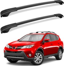 Roof Racks Cross Bars Compatible with Toyota RAV4 2013-2018 with Side Rails