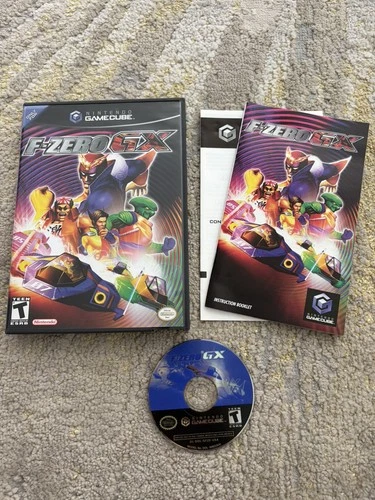 New ListingF-Zero GX - Nintendo Gamecube - Complete CIB - USA Black Inserts - Excellent