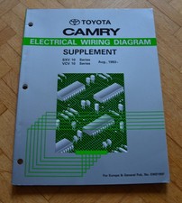 Supplemento cablaggio elettrico Toyota Camry agosto 1993~ SXV 10 VCV 10