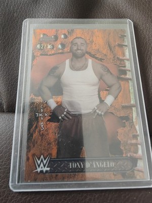 Tony D'Angelo [Orange] /25 | 2025 Topps Chrome WWExCactus Jack - NXT Champion