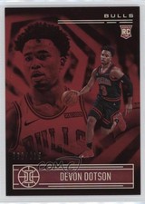 2020 Panini Illusions Rookies Trophy Collection Ruby /125 Devon Dotson #181 1ci5