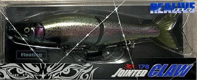 Gan Craft Jointed Claw 178 F - #RF-03 ReaLive RAINBOW TROUT | eBay