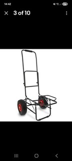 NGT Quick Fish Trolley Black