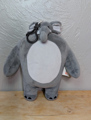 Tiny Headed Kingdom Elephant Plush (6.75'' Clip On)