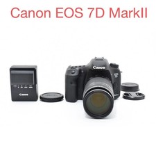 Canon EOS 7D Mark II Digital SLR Camera with 75-300mm Lens Excellent Condition