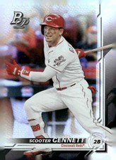 2019 Bowman Platinum #82 Scooter Gennett
