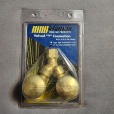 Radnor Valved Y Connection 64003918 Left Hand Shut-off Valve Fuel Gas