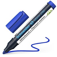 Schneider Maxx 290 Whiteboard Marker 2-3Mm Blau 10Er Pack Flipchart Geeignet