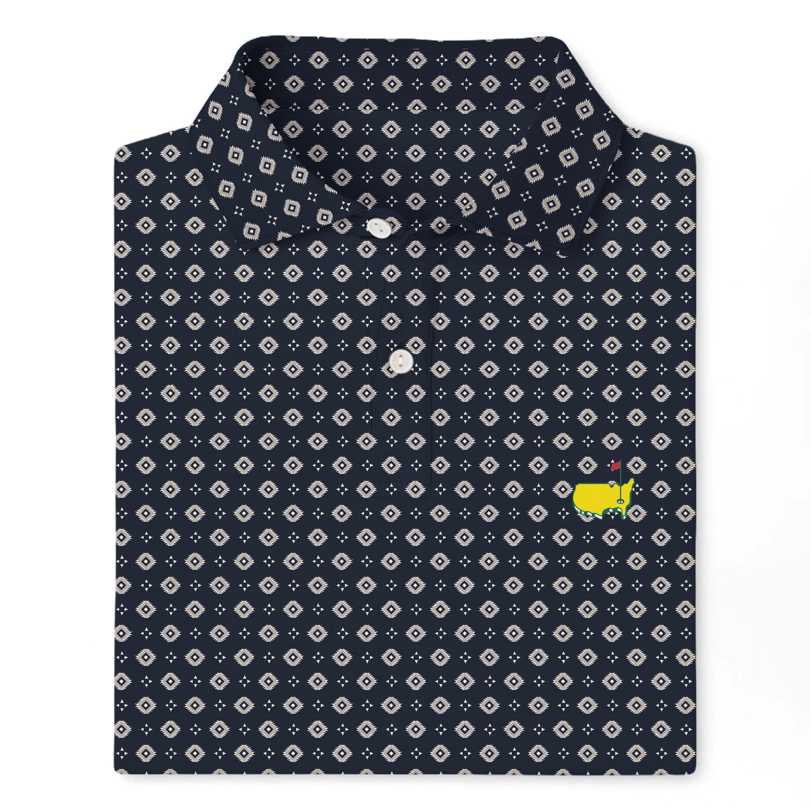 2026 Masters Vexil Brand Western Pearl Snap Polo -Tribal Nav