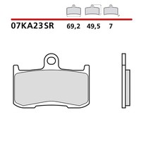 Brembo VORDERRAD-BREMSBELAGE-KIT Fur Honda Rs R 125 04-07-COD. 07KA23SR