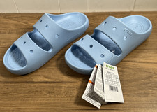 Unisex Blue Crocs Sandals Classic Sandal 2.0 Size 7 Men Size 9 Women NEW