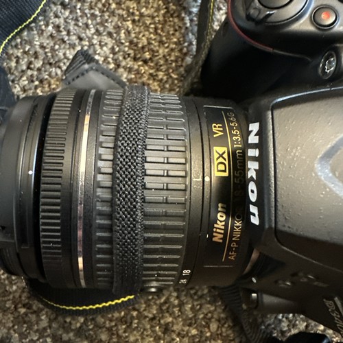 Nikon D3400 18-55 lens Kit DSLR Camera with camera strap and original battery - Picture 7 of 7