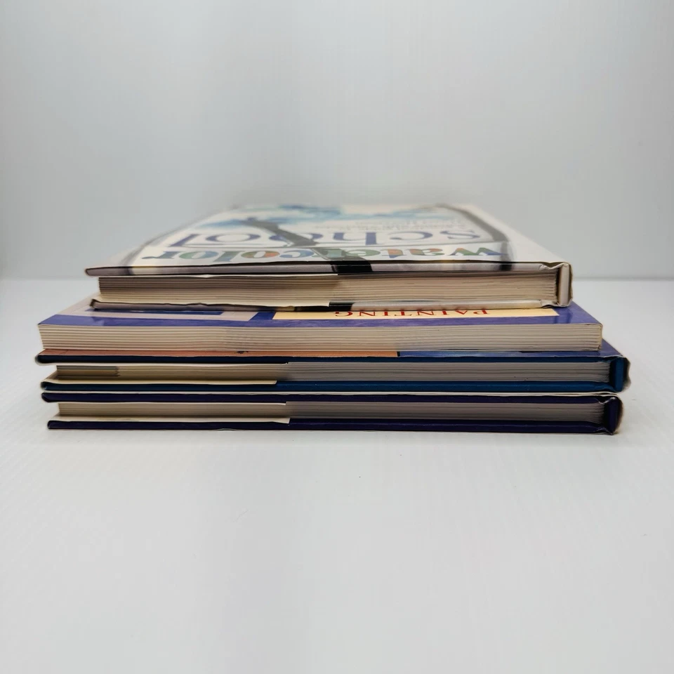 Акварель художественная инструкция лот из 4 | Техники, цветы, школа, карты - Изображение 4 из 4