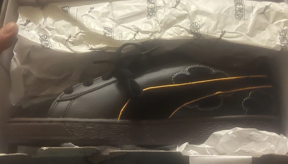 396525-01 UNA PIEZA Puma Gamuza Barbanegra Puma Negro Chocolate Oscuro (Hombre) Foto 3 de 4