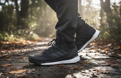 Adidas Terrex Free Hiker Primeblue Black Carbon Mens 12 UltraBoost New Fast Ship