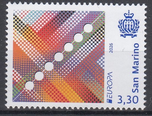 SAN MARINO.2026 EUROPA CEPT.70th Anniversary of the Europa stamp.1