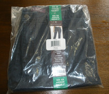 GLORIA VANDERBILT "AMANDA" NEW BLUE TAPERED LEG HIGH RISE CLASSIC FIT JEANS 12