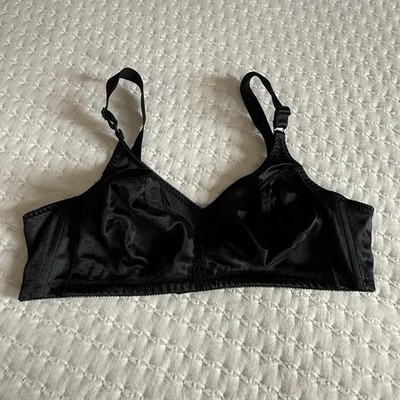 Bali Full Coverage Wireless Bra Sz 40B 3820 Black