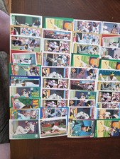 Rickey Henderson 50 card lot Oakland Athletics New York Yankees Toronto Blue...