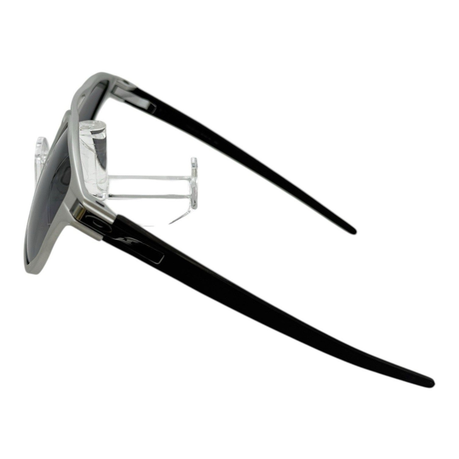OAKLEY Latch Alpha Men's Polarized Sunglasses Matte Silver/Prizm OO4128-0153 image 5