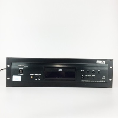 Denon DN-C110 Professional Rack Mount CD Compact Disc WMA CD-R Player - Schwarz
