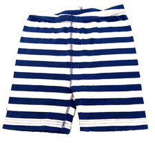 Hanna Andersson NWOT boy 10y Marvel blue/white stripe shorty PJ pants
