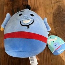 Disney's GENIE from Aladdin 8" Squishmallows Plush Toy With Tag, Jazzwares EUC