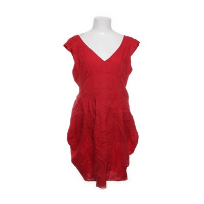 Oasis Jeans, Kleid, Größe: 42, Rot, Baumwolle/Polyester, Einfarbig, Damen #H1t