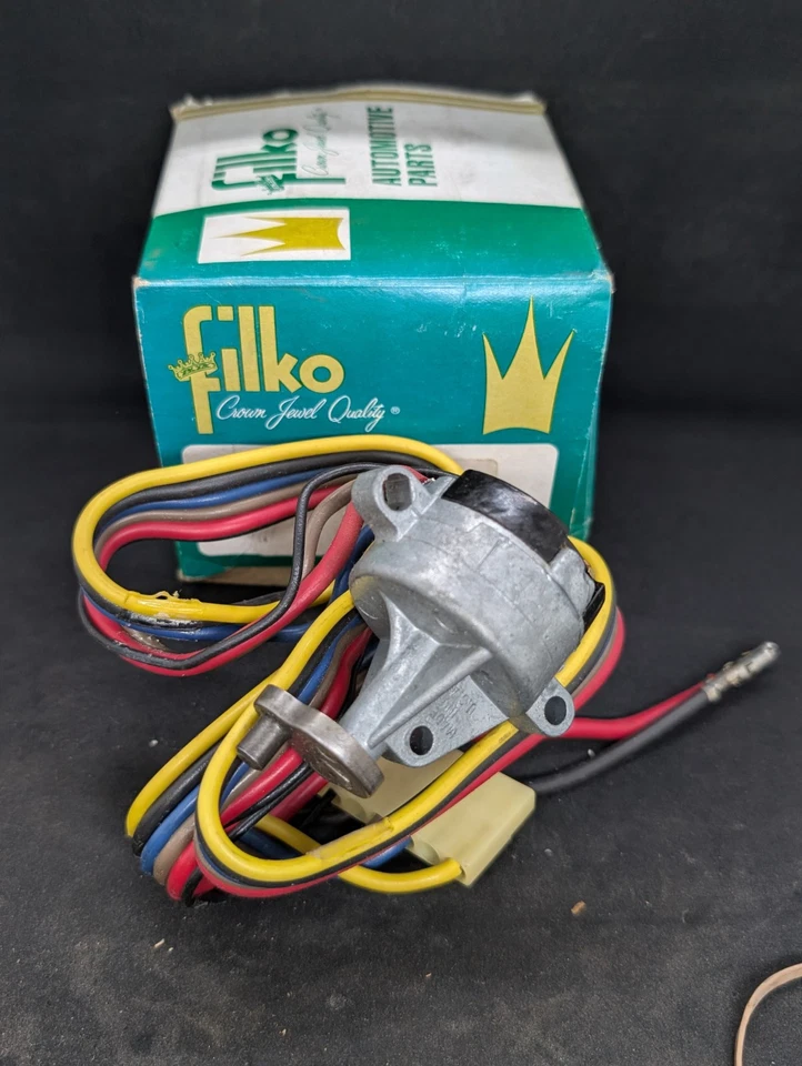 1970 1971 1972 1973 1974 1975 1976 CHRYSLER DODGE PLYMOUTH INTERRUPTOR DE ENCENDIDO N/T Foto 2 de 4